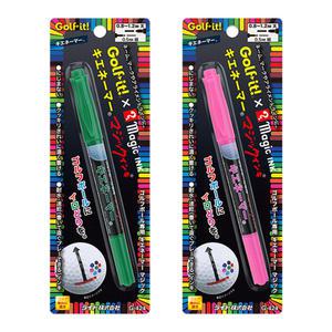 골프전용 듀얼 볼라이너 펜 볼마커 유성펜