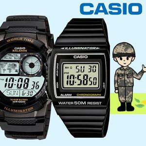 카시오 군인 군대 군입대 선물 방수 전자시계 인기모음