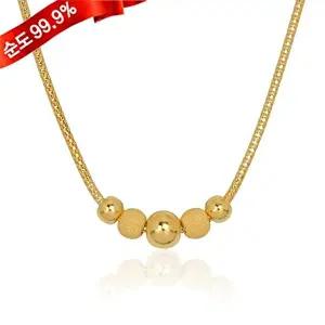 [골드모아]여자 순금 목걸이 18.75g 24k [ 오체르 5볼 ]