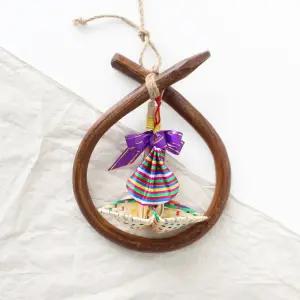 국산 소 코뚜레 복조리 세트 ( 액막이 개업 이사 새해 설날 집들이 선물 외국인 한국기념품 전통공예품 )