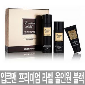 입큰 맨 프리미엄 라벨 올인원 블랙 기획세트 150ml + 100ml + 선크림 / 5 in 1 / 은은한 향
