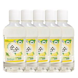 순수가글 무색 무알콜 구강청결 가그린 300mlx5개