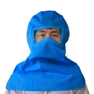 부직포두건 도장두건 도색 작업 보호 마스크 눈 사각 투명 필름 필림 페인트 스프레이 모자