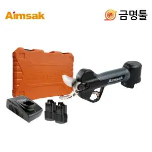 아임삭 BL14P502 충전전지가위 14.4V 2.0AH BL모터 32mm절단 2단칼날모드 과수원 가지치기