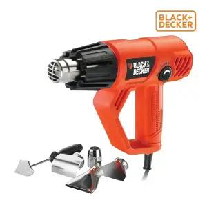 블랙앤데커 열풍기 노즐5종 히팅건 KX2001K+AA건전지20개