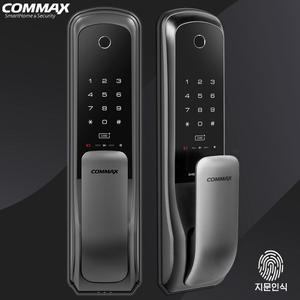 코맥스 CDL-615P 무타공 푸시풀 지문인식도어락 디지털 현관문 스마트 현관도어락 번호키 전자키