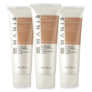 매니스 딥 클렌징 폼 150ml 3개