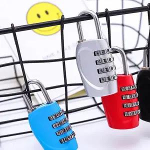 4단 컬러자물쇠 번호자물쇠 방탈출 미니 자물통 캐비넷키