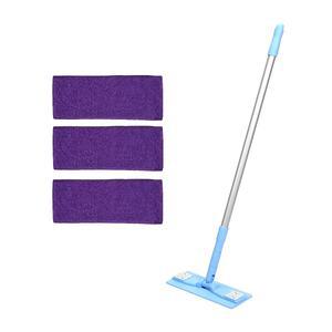 에이클린 소형(25cm)청소밀대걸레+극세사보라분섬사(찌든때추천)패드3장