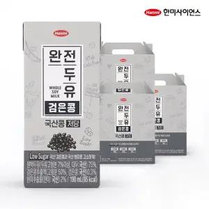 [한미]완전두유 국산콩 검은콩 저당 190ml 48팩