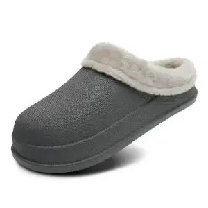 SNRD 남성신발 겨울 방한 털슬리퍼 쿠션 거실 주방 사무실털실내화 SN279