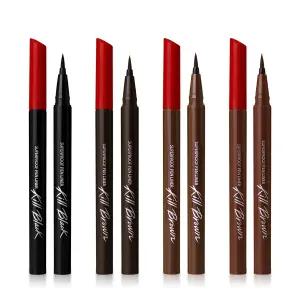 클리오 수퍼프루프 펜 라이너 킬블랙 / 킬브라운