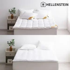 [헬렌스타인]골드 매트리스 토퍼 + 텐셀 방수 토퍼커버 S/Q/K