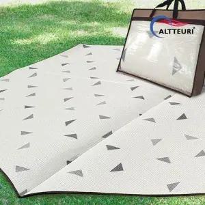 [NS홈쇼핑]피크닉 매트 육각(양면) 모던그레이 대형/캠핑매트/돗자리/방수매트/방수돗자리/에어매트/텐..