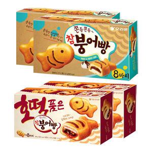 오리온 참붕어빵, 248g, 2개 + 호떡품은 붕어빵, 248g, 2개