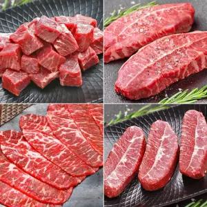 미국산 부채살 2kg 소포장 선택 냉동 수입산 스테이크 큐브 슬라이스 다짐육 구이 불고기 육전 초이스