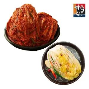 [마음심은] 포기김치 5kg+백김치3kg / 익을수록 시원한