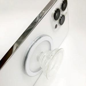 맥세이프 자석 마그네틱 그립 톡홀더 거치대 아이폰 갤럭시 무선 충전 투명