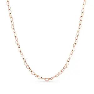 [도로시] 14k 하트 체인_0.3_45cm
