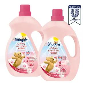 스너글 햇빛건조향 섬유유연제 멜로우선샤인 4L 2개