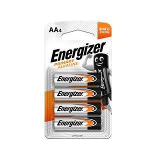 에너자이저 건전지 알카라인 파워 AA 4입