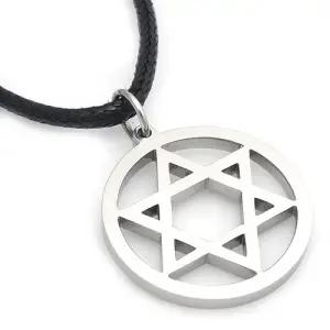 TSP-529 티타늄 다윗의별 펜던트 목걸이 무료배송 평생AS