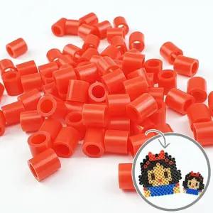 젤리빅비즈 공예 단품 빨강 100P