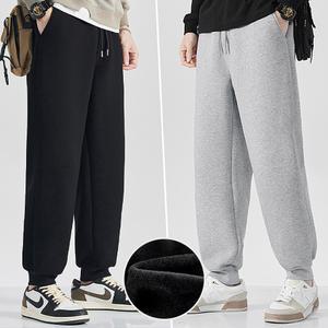 융털 조거팬츠 겨울 방한 트레이닝 밴딩 남자 기모 데일리 작업복 바지