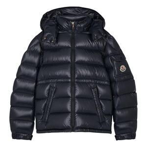 몽클레어 키즈 MAIRE 마레 패치 로고 다운 패딩 자켓 네이비 1A00083 68950 742