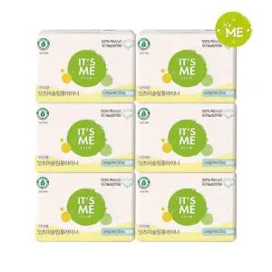 잇츠미 뉴슬림 유기농 생리대 롱팬티라이너  20P x6팩(총 120p)