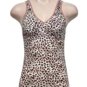 [오노마] ONM 보엠 인견 노몰드 여성 브라런닝 호피무늬 레이어드 (S11875303)