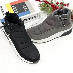 [오노마] ONM 패딩 부츠 겨울 방한 슈즈 3cm 내부 인조퍼 중년신발 (S11879409)