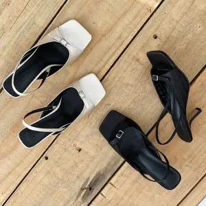 [오노마] ONM 슬링백 샌들 버클장식 각진코 하객룩 여름 데일리슈즈 (S10526585)