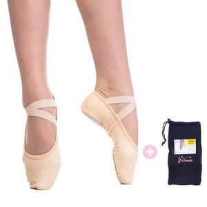 해피발레 알롱제 유아 여아 성인 발레 토슈즈 무용 발레화 밴드형 발레슈즈 천슈즈 SM-8 +매쉬백
