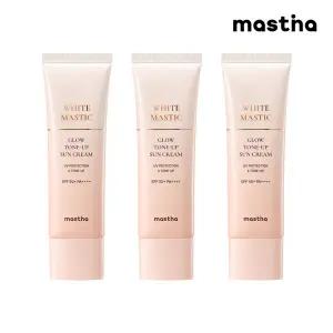 [매스티나][공식판매처]화이트매스틱 글로우 톤업 선크림 50ml 3개