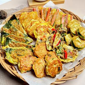 [당일조리] 30년 전통 엄마손맛 모듬전 6종 800g 시장전 제사전 두부전 추석 설날 명절전 산적 조기