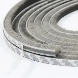 쓰리엠(3M) 강력접착식 모헤어 창문틈새막이 강화도어 샷시바람막이 틈새 도어패킹 문풍지