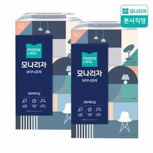 [모나리자] 보타닉포레 미용티슈  300매6입 x 2팩 (총12개)