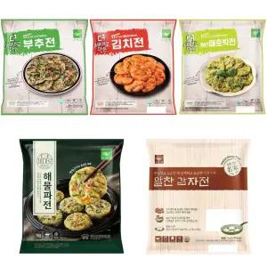 사옹원 더 제대로만든 부추전 1kg 김치전 해물파전 감자전 호박전 땡초부추전 전 골라담기