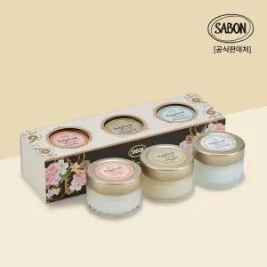 [사봉] 바디스크럽 3종 키트(자스민  그린로즈  파츌리라벤더바닐라)