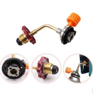 LPG 충전어댑터 캠핑용 버너 부탄가스 리필 아답타 휴대용 연결 밸브