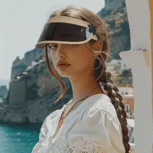 (정상가 49,000원) 약손명가 엣지 쉴드 UV 썬바이저 자외선차단 썬캡