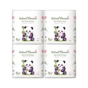 네추럴블라썸 슈퍼 소프트 비건기저귀 팬티 5단계(XL) 22매x4팩