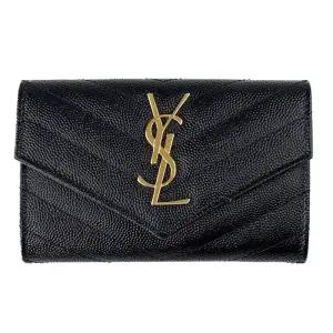 [명품] 24SS 414404 카산드라 모노그램 마틀라세 엔벨로프 플랩 지갑