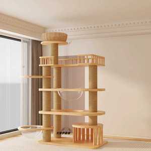 선반 대형 캣타워 하우스 캣워크 타워 등반 놀이터 인테리어