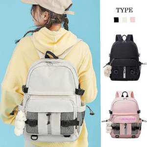 캐주얼 남녀 중형 기본 백팩 공용 키즈 초등 학생 고등 책가방 배낭 공용기본 청소년 주니어 아동 어린이bc