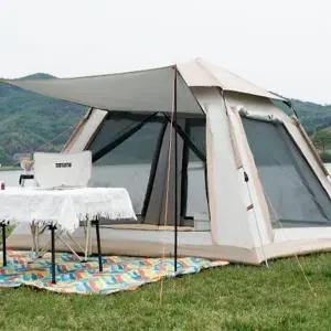 [셀러허브][프로셀러] 간편 원터치 텐트 캠핑 5인용 방충망 방수기능 피크닉 (S19783441)