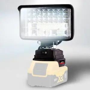 [셀러허브][프로셀러] 디월트 배터리용 5인치 LED 워크라이트 베어툴 (S19783477)