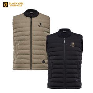 블랙야크 S-발열조끼 겨울 발열 조끼 보온 방한 동계 패딩 추동복 근무복 보조배터리선택