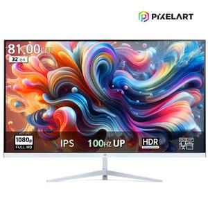 픽셀아트 PIXELART PA3230W 화이트 아이케어 프리싱크 100HZ UP 무결점 모니터